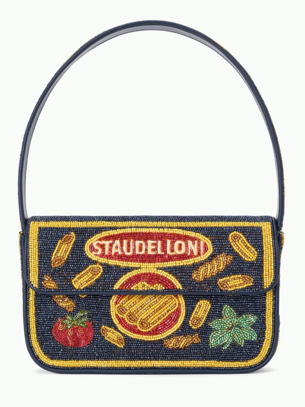 NWT STAUD Tommy Beaded Bag, Staudelloni - Picture 1 of 7